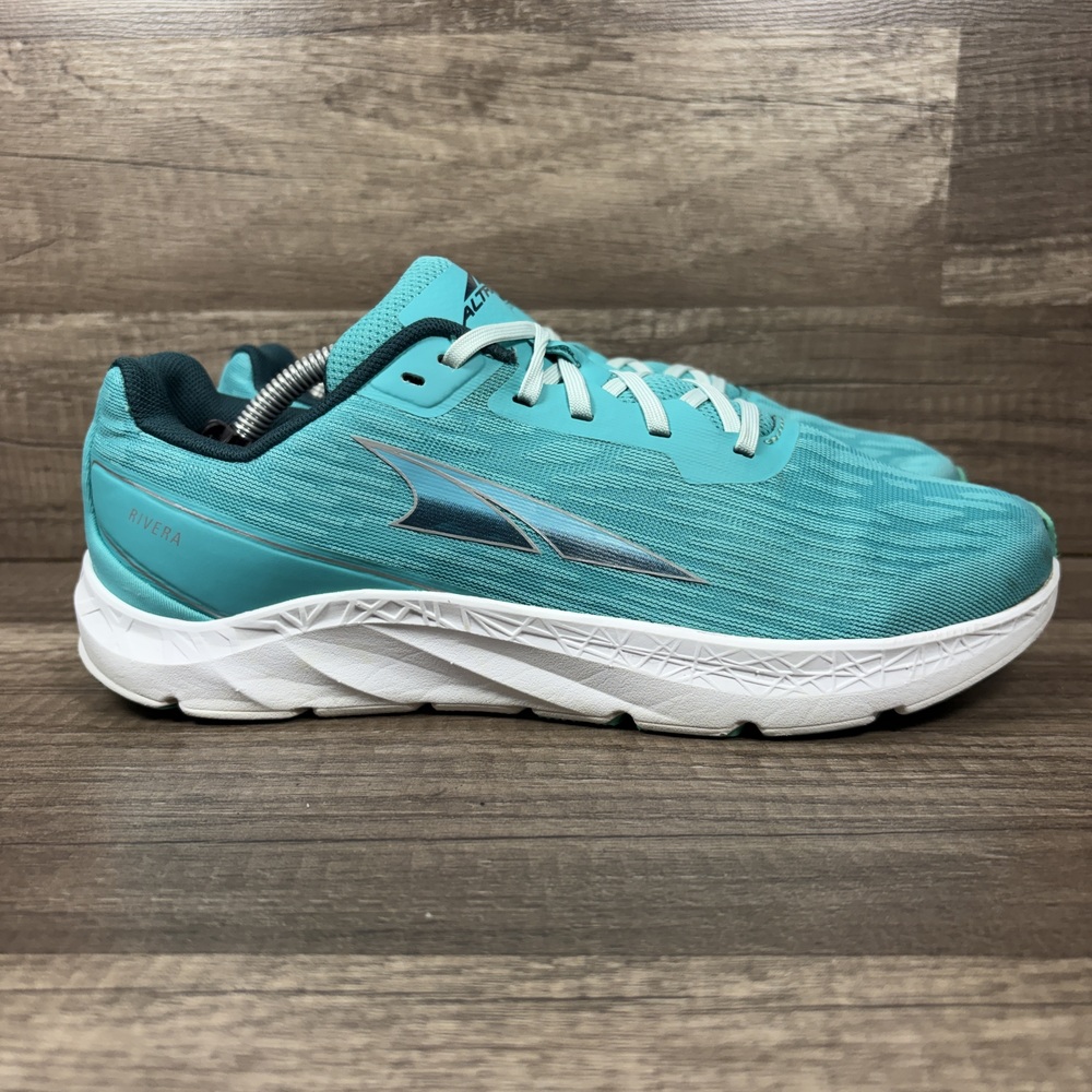 Altra Rivera Green Blue Womens US Size 9 EUR 40.5 ALOA4VQ324 Running Shoes